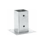 1 pied de poteau � visser 71 x 71 x 150 mm - apsb71 - index