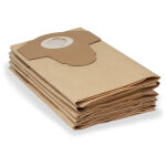 Sac filtre en papier, lot de 5, adapt pour aspirateur multifonction krcher srie wd 7