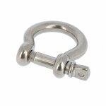 Manille lyre forgée m10 inox a4 Manille lyre forgée m10 inox a4