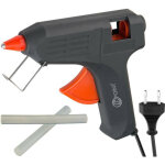 Pistolet  colle chaude pour btons de 11 - 12 mm, 20 w, 2 btons de colle inclus, 2 btons de colle ...