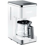 Graef - fk 401 cafetire blanc nombre de tasse=10 verseuse en verre, fonction de conservation de la chaleur ...