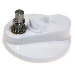 Flasque + axe + pignon / reducteur blanc pour robot multifonctions moulinex Flasque + axe + pignon / reducteur blanc pour robot multifonctions moulinex