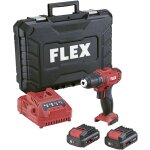 Flex - perceuse - visseuse sans fil dd2g 12 - ldbc / 2. 5, 2x 2, 5 ah et chargeur en coffret