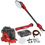 Flex ? ponceuse girafe ge 6 x - ec 500w �225mm ? moteur brushless ? aspiration automatique vce 33 l ac ...