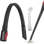 Fle - xi suceur pour dyson v15 v12 v11 v10 v8 v7 gen5 aspirateur 58cm de long plat brosse accessoire ...