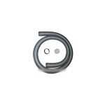 Flexible nu + bagues gris pour aspirateur moulinex
