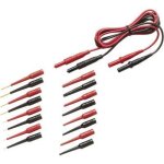 Fluke tl82 set de cordons de mesure banane m�le 4 mm banane m�le 4 mm rouge, noir 1 pc(s) y454091