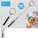 Loupe  manche tlescopique de 20. 5  45cm - multicolore