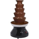 Fontaine � chocolat � 5 niveaux 7 lb chocolat chaud commercial grande capacit� chocolat en acier inoxydable ...