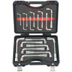 Cles a pipe debouchees 6 - 6 pans 8 � 24 mm en coffret - jeu de 17 cles