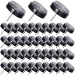 Forehill ? lot de 50 patins de chaise en feutre 24mm ? installation facile ? r�duit bruit et rayures ...