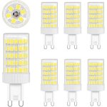 Forehill - ampoule g9 led blanc froid, 10w led g9 6000k equivalence incandescence 80w lumi�re 900lm lampe ...
