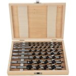 Foret, 8pcs hexagonal foret � m�che � bois, foret de tari�re � tige hexagonale en acier au carbone d'outils ...