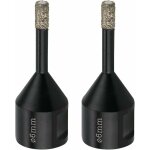 Forets � carrelage 6 mm m14 foret diamant carrelage gr�s c�rame marbre - scie cloche diamant, 2x forets ...