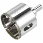 Foret diamant pour scie cloche en verre, c�ramique, porcelaine, carrelage 50 mm trimec