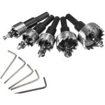 Foret diament, hss scie cloche trpan bton 16 / 18. 5 / 20 / 25 / 30mm 5pcs foret carrelage perage ...