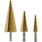 Foret �tag� , hex tige foret bits 4 - 12mm / 4 - 20mm / 4 - 32mm titanium m�tal �clat� �plucheur bits ...