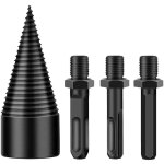 Foret � fendre le bois de chauffage foret � bois de chauffage robuste tournevis conique � fendre foret ...