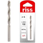Foret � m�taux hss s�rie longue �5 x 132mm riss