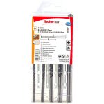 Fischer - coffret de 4 forets multi - matériaux d - sdx Ø5 à 12mm - 4 taillants Fischer - coffret de 4 forets multi - matériaux d - sdx Ø5 à 12mm - 4 taillants