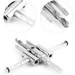 Foret de scie tr�pan de trou r�glable m�che extensible � bois 30 - 120mm, per�age � bois cloison s�che, ...