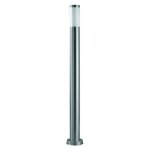 Forlight - balise de jardin ip55 koral 800mm e27 15w acier inoxydable 1423lm