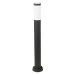 Balise de jardin ip55 koral 800mm e27 15w gris urbain 1485lm - forlight