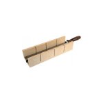 Boite a onglets avec scie a onglets 300x57x40mm fortis