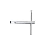 Clé à pipe triangulaire m 4 fortis Clé à pipe triangulaire m 4 fortis