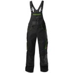 Salopette fortis h 24 noir / vert citron taille 52