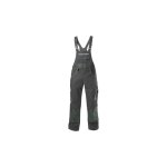 Salopette homme fortis 24, darkgrey / lightgrey, gr. 90