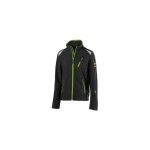 Fortis - veste softsbrillant enfant 24, black / limegreen, gr122 - 128