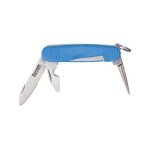 Couteau d'�lectricien, mod�le : 3 pi�ces, mat�riau de la lame acier carbone, lame lisse / ondul�, mat�riau ...