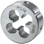Forum - filière, métrique gauche, filetage : m10, pas 1, 50 mm, ø extérieur x hauteur 30 x 11 mm Forum - filière, métrique gauche, filetage : m10, pas 1, 50 mm, ø extérieur x hauteur 30 x 11 mm