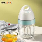 Fouet automatique domestique, mousseur � lait �lectrique, mixeur � cr�me fouett�e, mixeur rechargeable ...