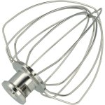 Fouet p�tissier remplacement pour kitchenaid 5ksm5thwwss pour robot de cuisine - acier inoxydable - vhbw ...