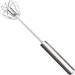 Fouet semi - automatique, fouet rotatif pour ?ufs en acier inoxydable, fouet ballon pour, fouet  ?ufs, ...