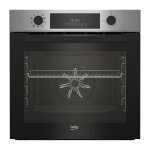 Beko - four encastrable pyrolyse chaleur puls�e bbim11300xmp inox - porte froide - 72l - 59, 4 cm