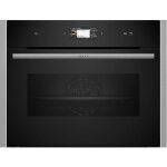 Neff - four int�grable combi vapeur 47l 60cm a + ecoclean noir c24fs31n0