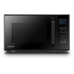 Four � micro - ondes toshiba mw2 - ac25tf(bk) micro - ondes combin� 25 l 1450 w noir