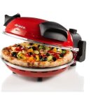 Four a pizza da gennaro 1200 w rouge et noir - ariete