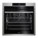 Aeg - four pyrolyse bpe742320m 71 litres acier inoxydable encastrable