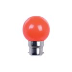 Ampoule led 1w b22 rouge