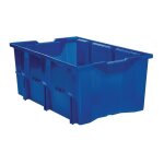 Bac gerbable - embo�table pp bleu l480xl312xh200 mm
