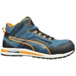 Fp - baskets de s�curit� hautes s3 puma crosstwist mid 633140 - orange / bleu clair - 41