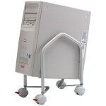 Fp - chariots p. unit� centrale largeur int. 100 - 260 mm gris clair adapt� � tous bo�tiers cpu
