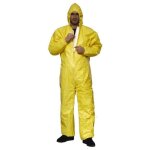 Fp - combinaison jetable polyet soude c tyvek xpro c jaune t 3 - 684403crt