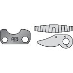 Fp - felco kit de pices de rechange n 6 / 3 - 1 avec lame / outils / ressort, argent (accessoire pour ...