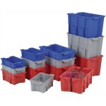 Fp - la - ka - pe bac gerbable et emboîtable pp rouge - dlk1c rot Fp - la - ka - pe bac gerbable et emboîtable pp rouge - dlk1c rot