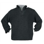 Pullover taille xxl anthracite 100 % polyacrylique Pullover taille xxl anthracite 100 % polyacrylique